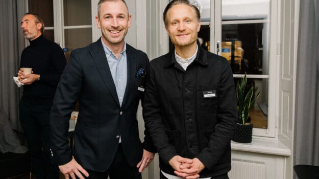 Vimmelbilder från höstens första casefrukost