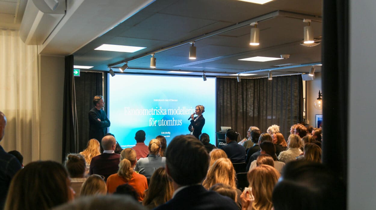 Insiktslunch med JCDecaux och Erik Modig